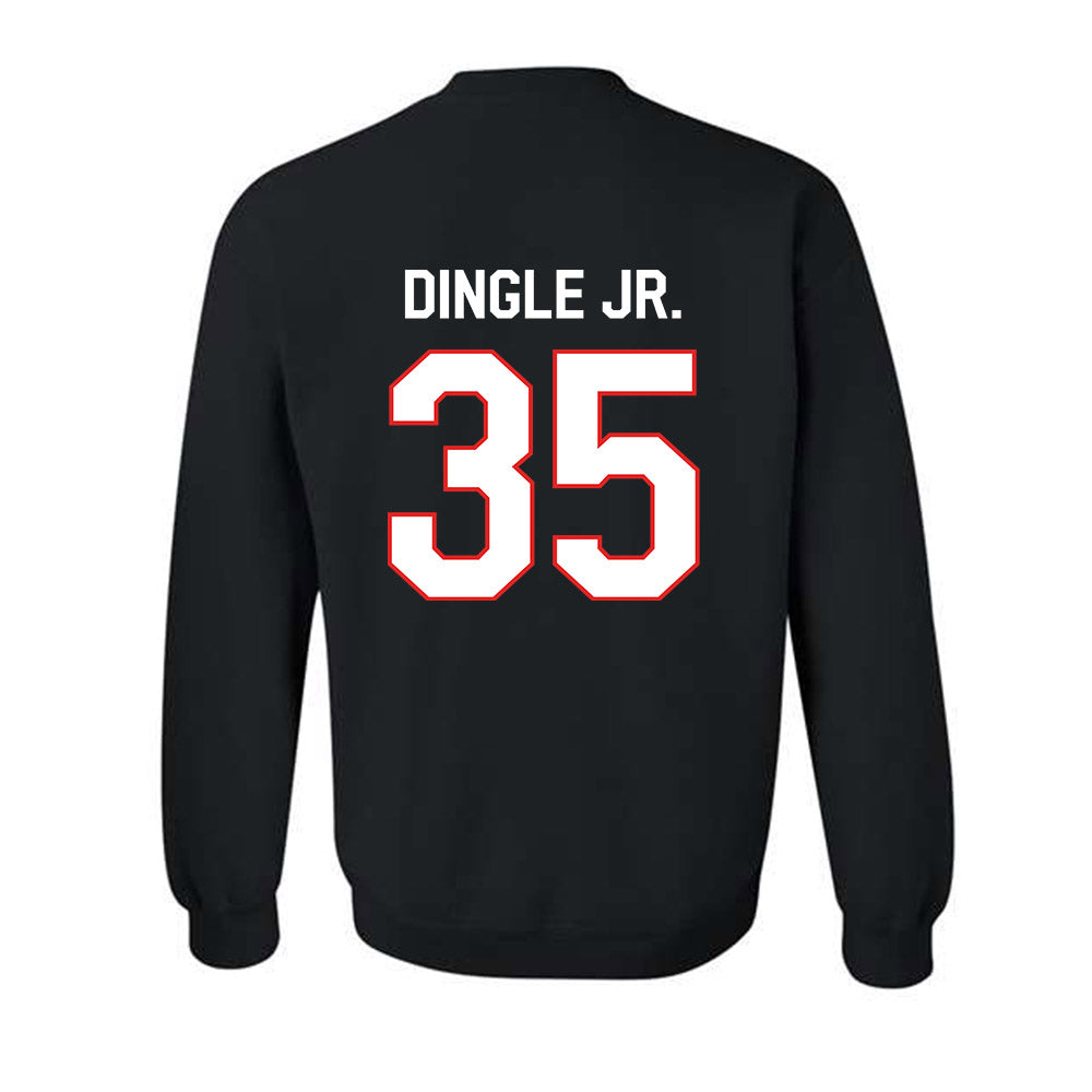 Texas Tech - NCAA Football : Miquel Dingle Jr. - Classic Shersey Crewneck Sweatshirt-1