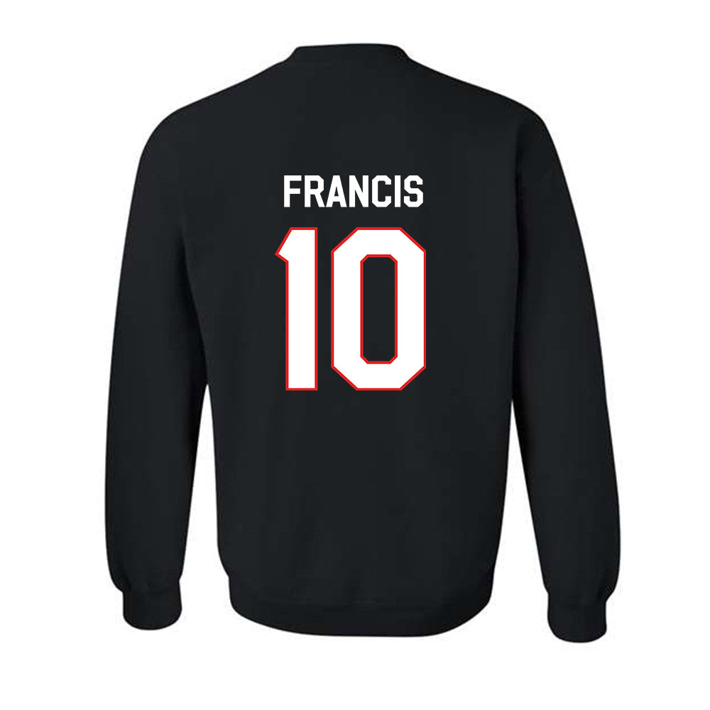 Texas Tech - NCAA Men's Basketball : Jack Francis Francis - Classic Shersey Crewneck Sweatshirt-1