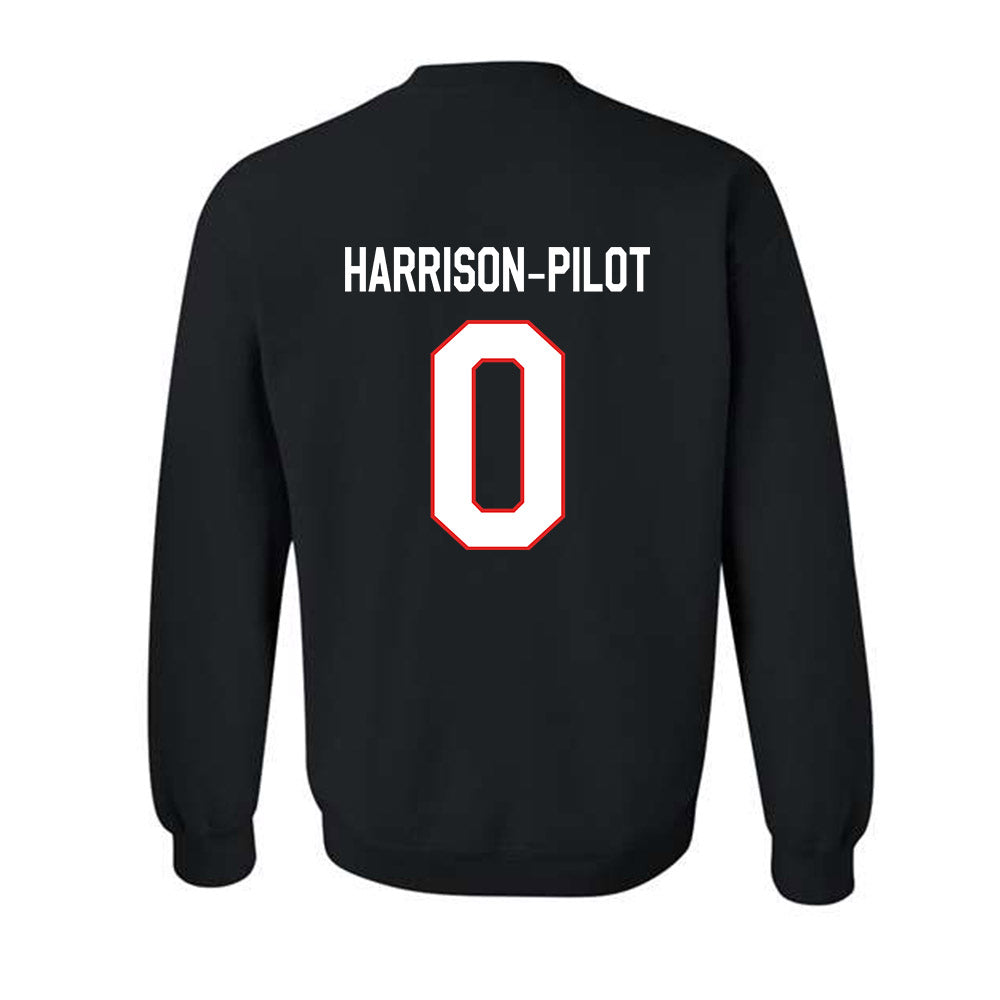 Texas Tech - NCAA Football : Mikal Harrison-Pilot - Classic Shersey Crewneck Sweatshirt-1
