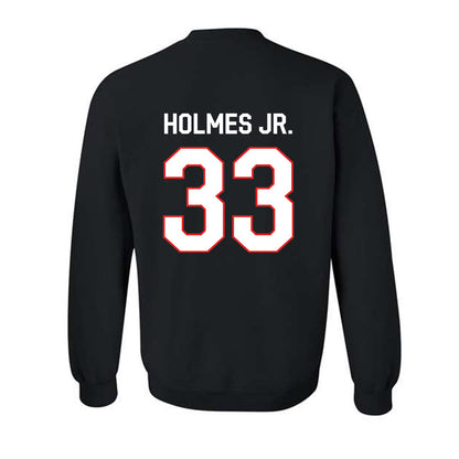 Texas Tech - NCAA Football : A.J. Holmes Jr. - Classic Shersey Crewneck Sweatshirt-1