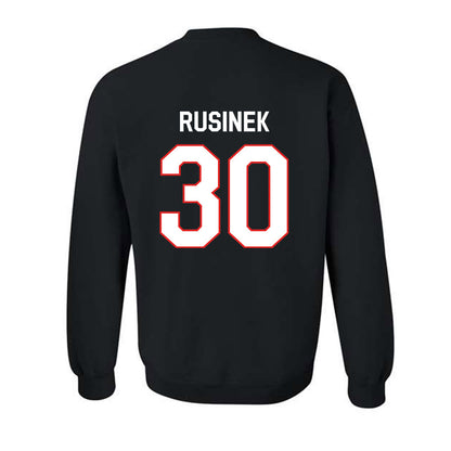 Texas Tech - NCAA Baseball : Jesse Rusinek - Classic Shersey Crewneck Sweatshirt-1
