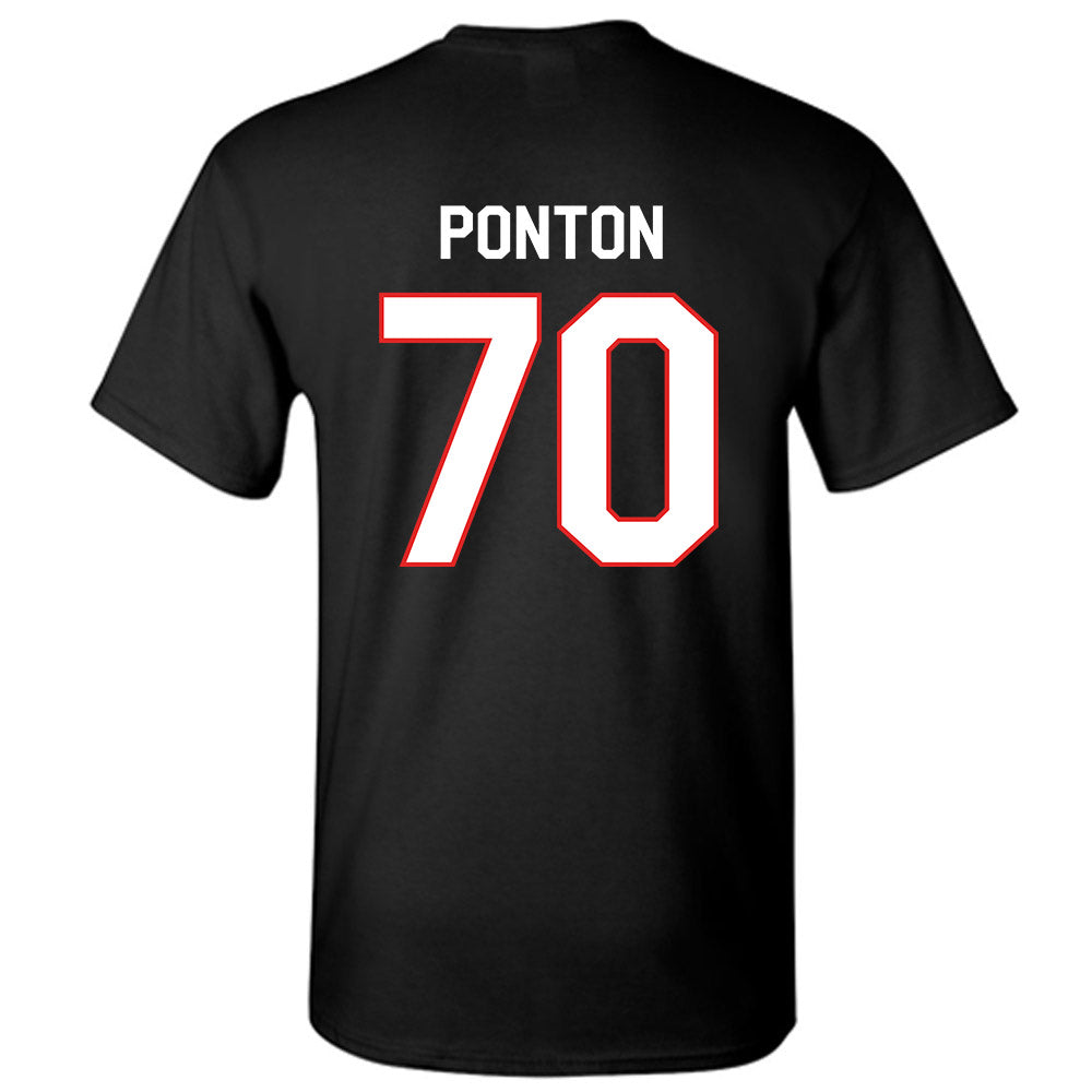 Texas Tech - NCAA Football : Jacob Ponton - Classic Shersey T-Shirt-1