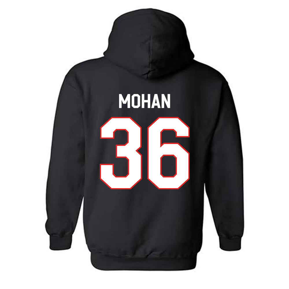 Texas Tech - NCAA Baseball : Connor Mohan - Classic Shersey Hooded Sweatshirt-1