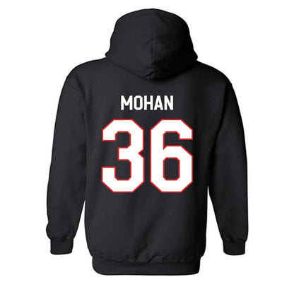 Texas Tech - NCAA Baseball : Connor Mohan - Classic Shersey Hooded Sweatshirt-1