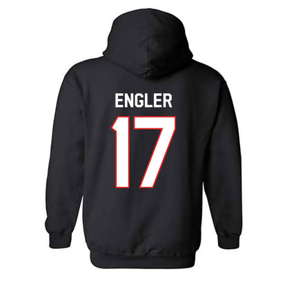 Texas Tech - NCAA Women's Volleyball : Reagan Engler - Classic Shersey Hooded Sweatshirt-1