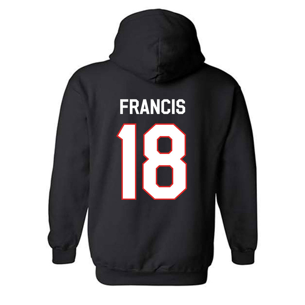 Texas Tech - NCAA Football : Kirk Francis - Classic Shersey Hooded Sweatshirt-1