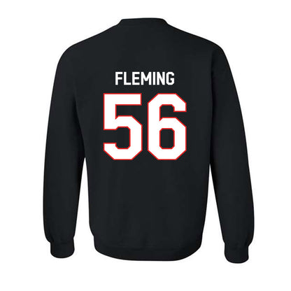 Texas Tech - NCAA Football : Amarie Fleming - Classic Shersey Crewneck Sweatshirt-1