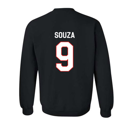 Texas Tech - NCAA Baseball : Jace Souza - Classic Shersey Crewneck Sweatshirt-1