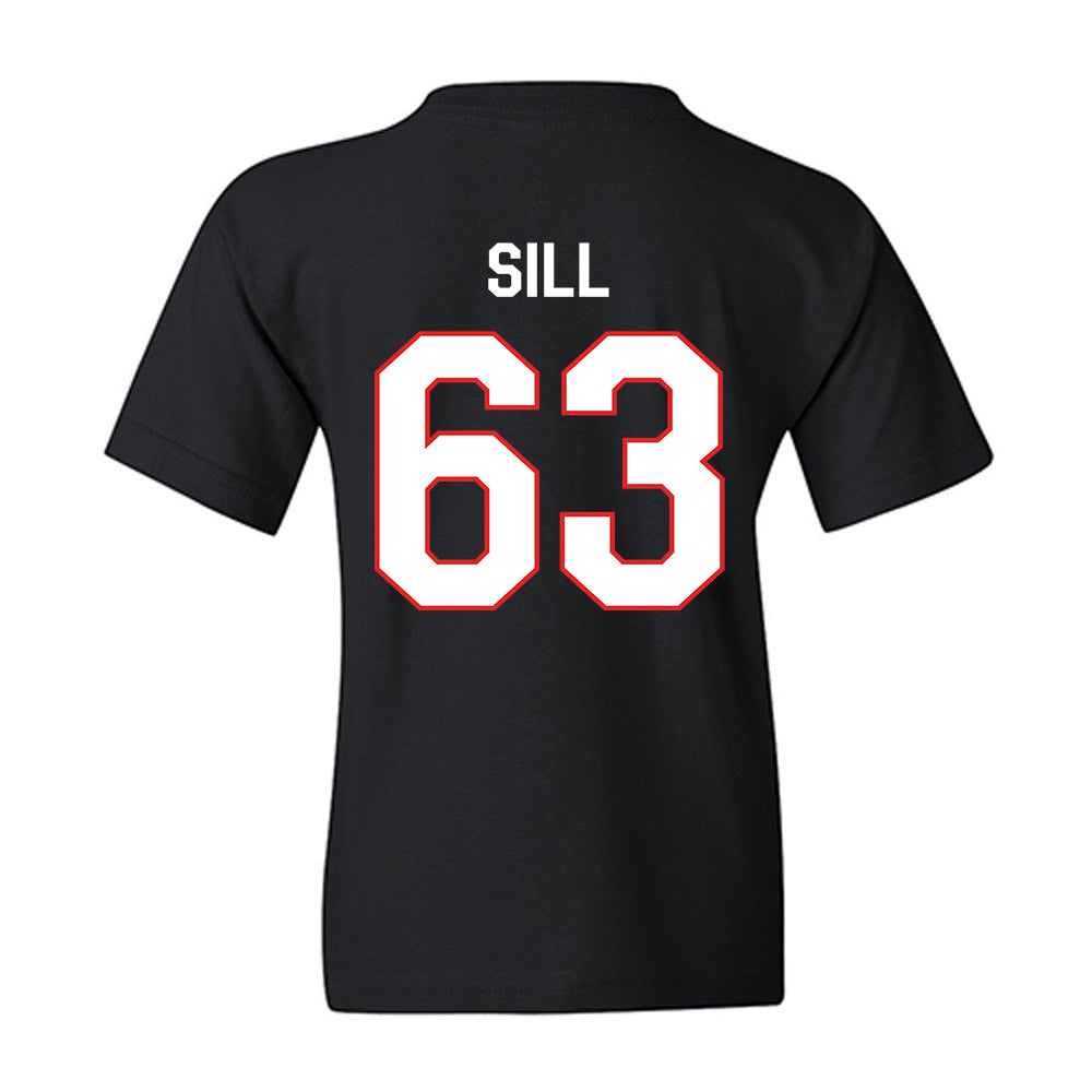 Texas Tech - NCAA Football : Daniel Sill - Classic Shersey Youth T-Shirt-1