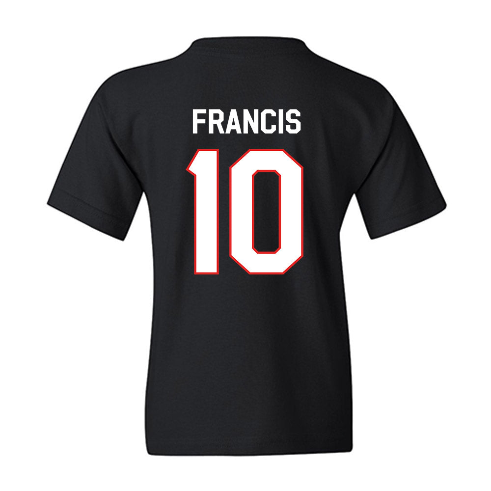 Texas Tech - NCAA Men's Basketball : Jack Francis Francis - Classic Shersey Youth T-Shirt-1