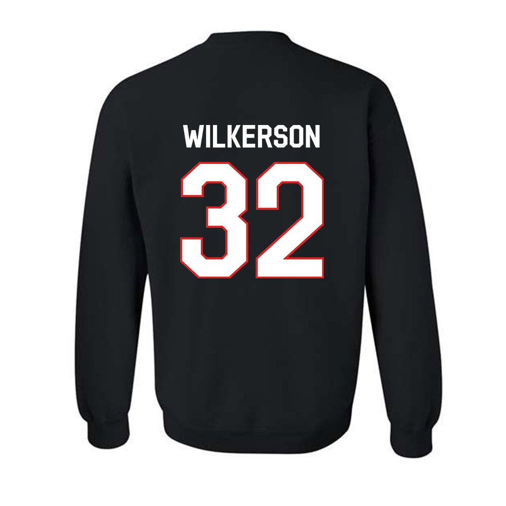 Texas Tech - NCAA Football : Sawyer Wilkerson - Classic Shersey Crewneck Sweatshirt-1