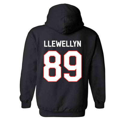 Texas Tech - NCAA Football : Jason Llewellyn - Classic Shersey Hooded Sweatshirt-1