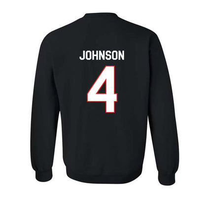 Texas Tech - NCAA Football : Kenny Johnson - Classic Shersey Crewneck Sweatshirt-1