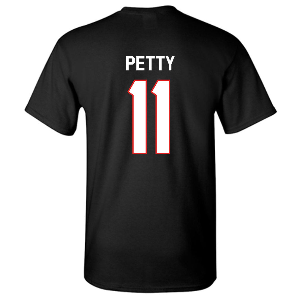 Texas Tech - NCAA Men's Basketball : Jaylen Petty - Classic Shersey T-Shirt-1