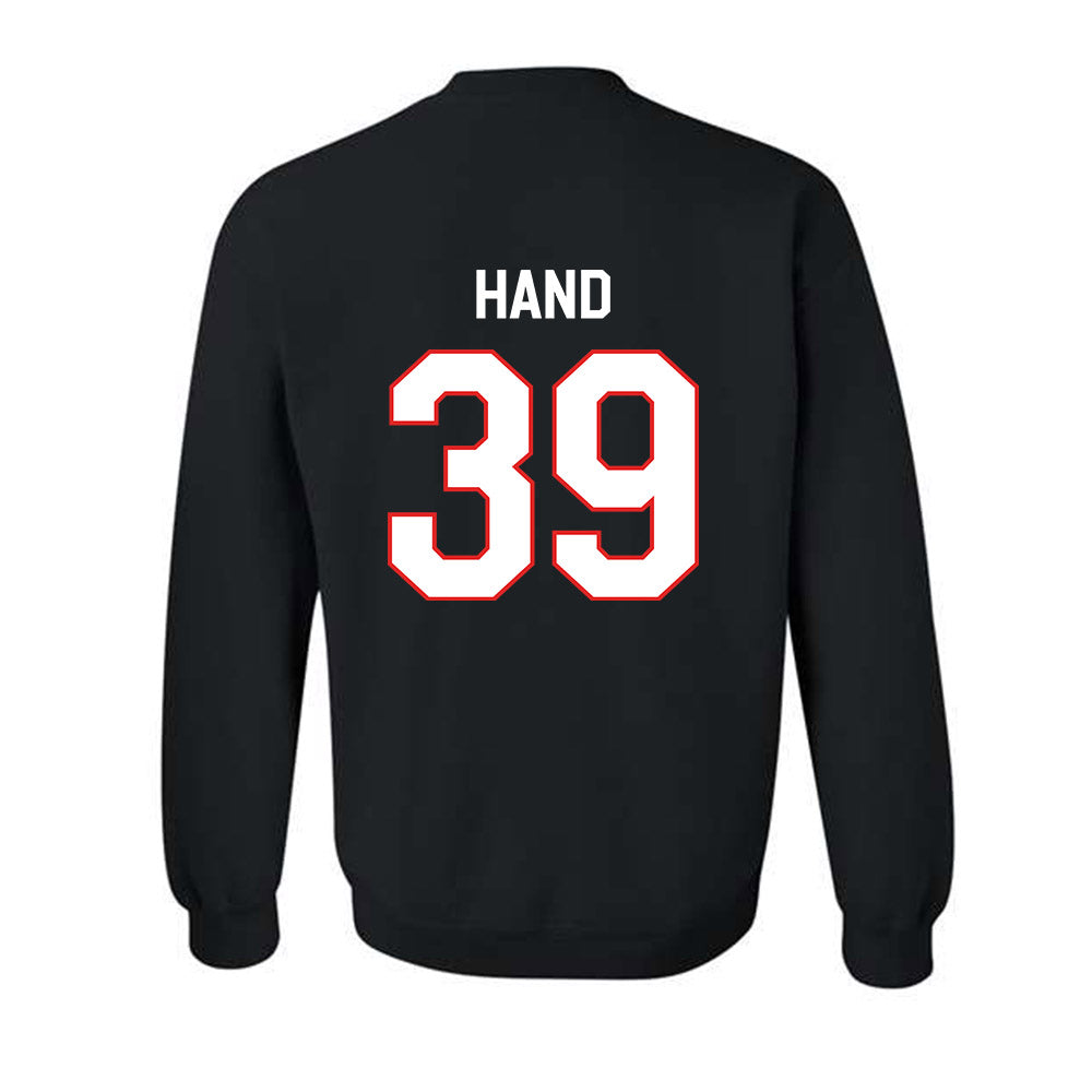 Texas Tech - NCAA Football : Jacob Hand - Classic Shersey Crewneck Sweatshirt-1