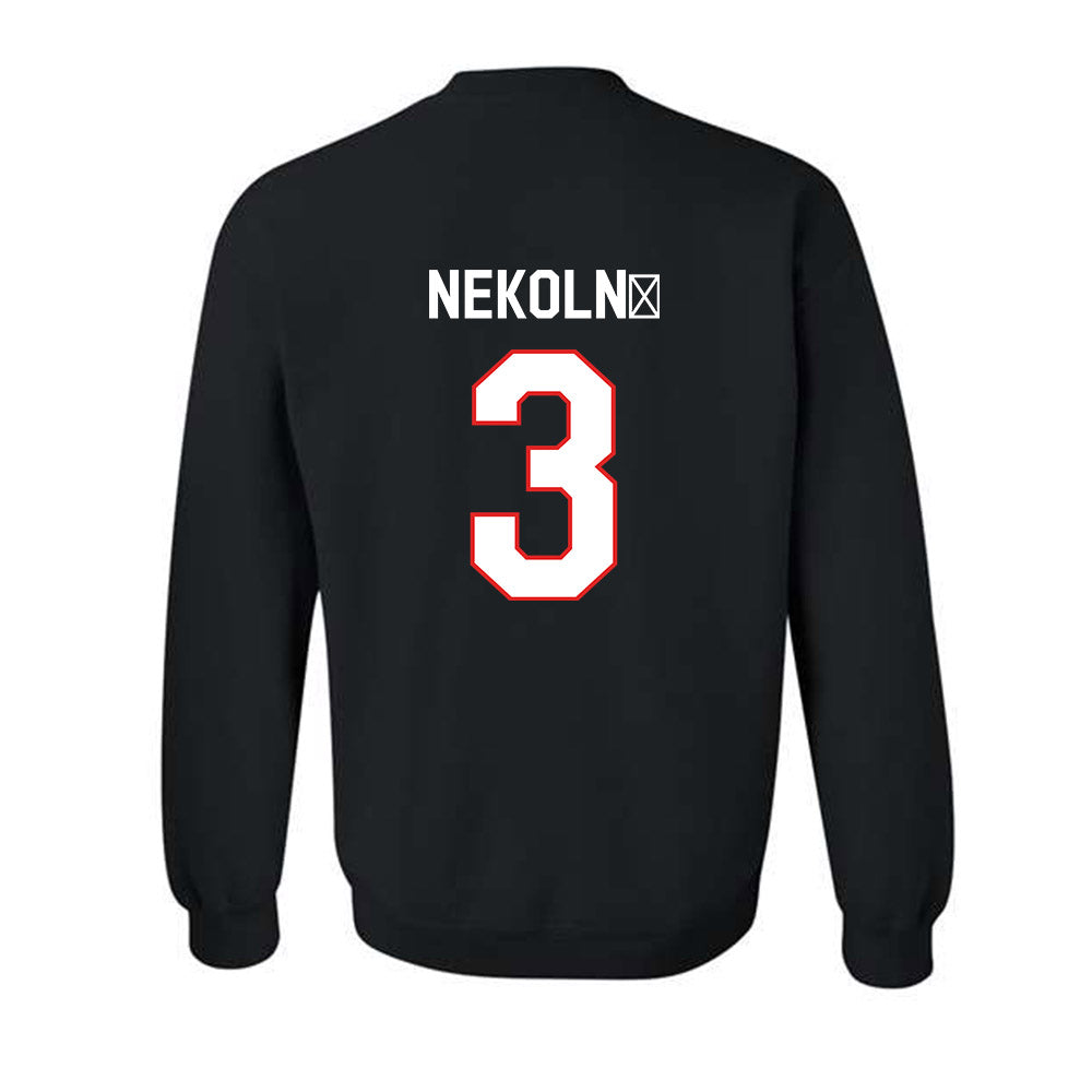 Texas Tech - NCAA Women's Basketball : Julie Nekoln� - Classic Shersey Crewneck Sweatshirt-1