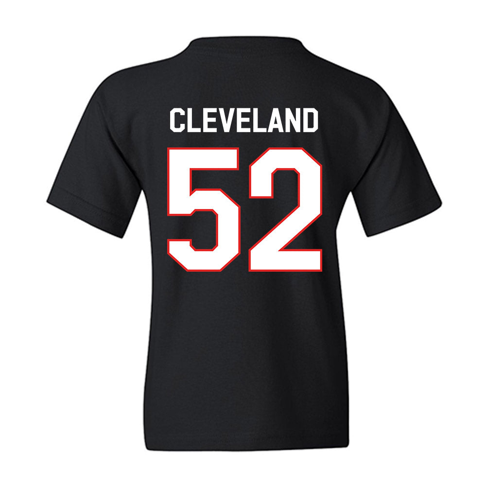Texas Tech - NCAA Football : Cash Cleveland - Classic Shersey Youth T-Shirt-1