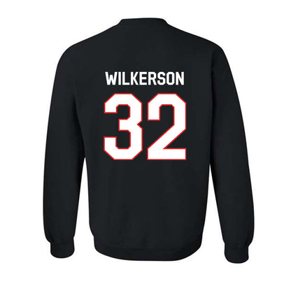 Texas Tech - NCAA Football : Sawyer Wilkerson - Classic Shersey Crewneck Sweatshirt-1