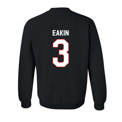 Texas Tech - NCAA Football : Coy Eakin - Classic Shersey Crewneck Sweatshirt-1