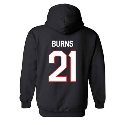 Texas Tech - NCAA Baseball : Jackson Burns - Classic Shersey Hooded Sweatshirt-1