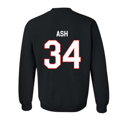 Texas Tech - NCAA Football : Jude Ash - Classic Shersey Crewneck Sweatshirt-1