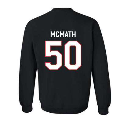 Texas Tech - NCAA Football : Patrick McMath - Classic Shersey Crewneck Sweatshirt-1