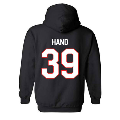 Texas Tech - NCAA Football : Jacob Hand - Classic Shersey Hooded Sweatshirt-1