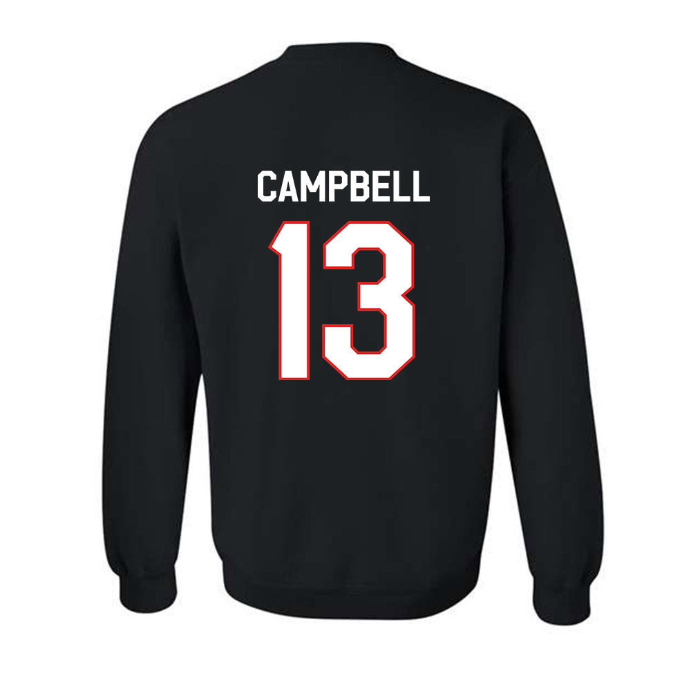 Texas Tech - NCAA Football : Chase Campbell - Classic Shersey Crewneck Sweatshirt-1