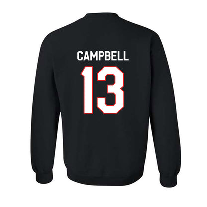Texas Tech - NCAA Football : Chase Campbell - Classic Shersey Crewneck Sweatshirt-1