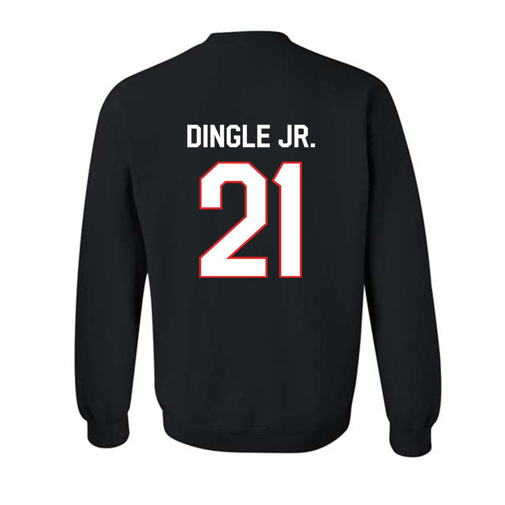Texas Tech - NCAA Football : Miquel Dingle Jr. - Classic Shersey Crewneck Sweatshirt-1