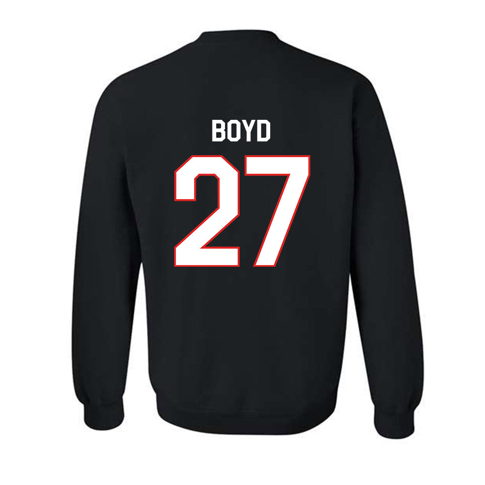 Texas Tech - NCAA Football : Amier Boyd - Classic Shersey Crewneck Sweatshirt-1