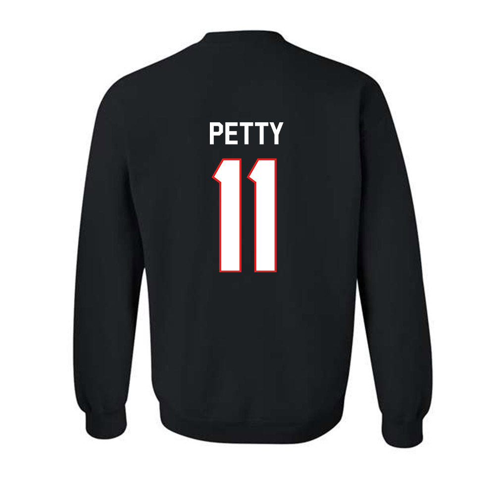 Texas Tech - NCAA Men's Basketball : Jaylen Petty - Classic Shersey Crewneck Sweatshirt-1
