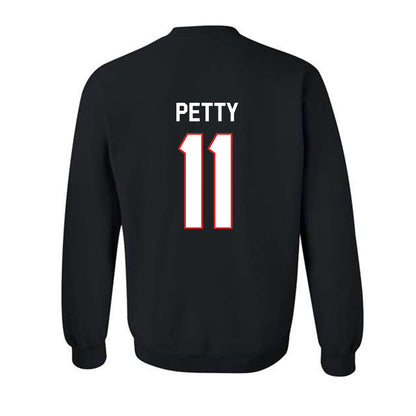 Texas Tech - NCAA Men's Basketball : Jaylen Petty - Classic Shersey Crewneck Sweatshirt-1
