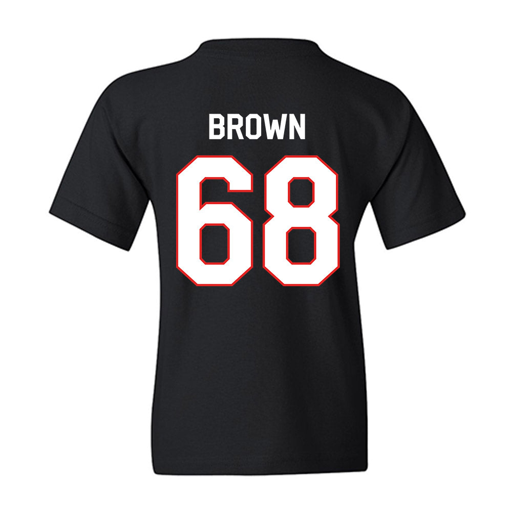 Texas Tech - NCAA Football : Ren Brown - Classic Shersey Youth T-Shirt-1
