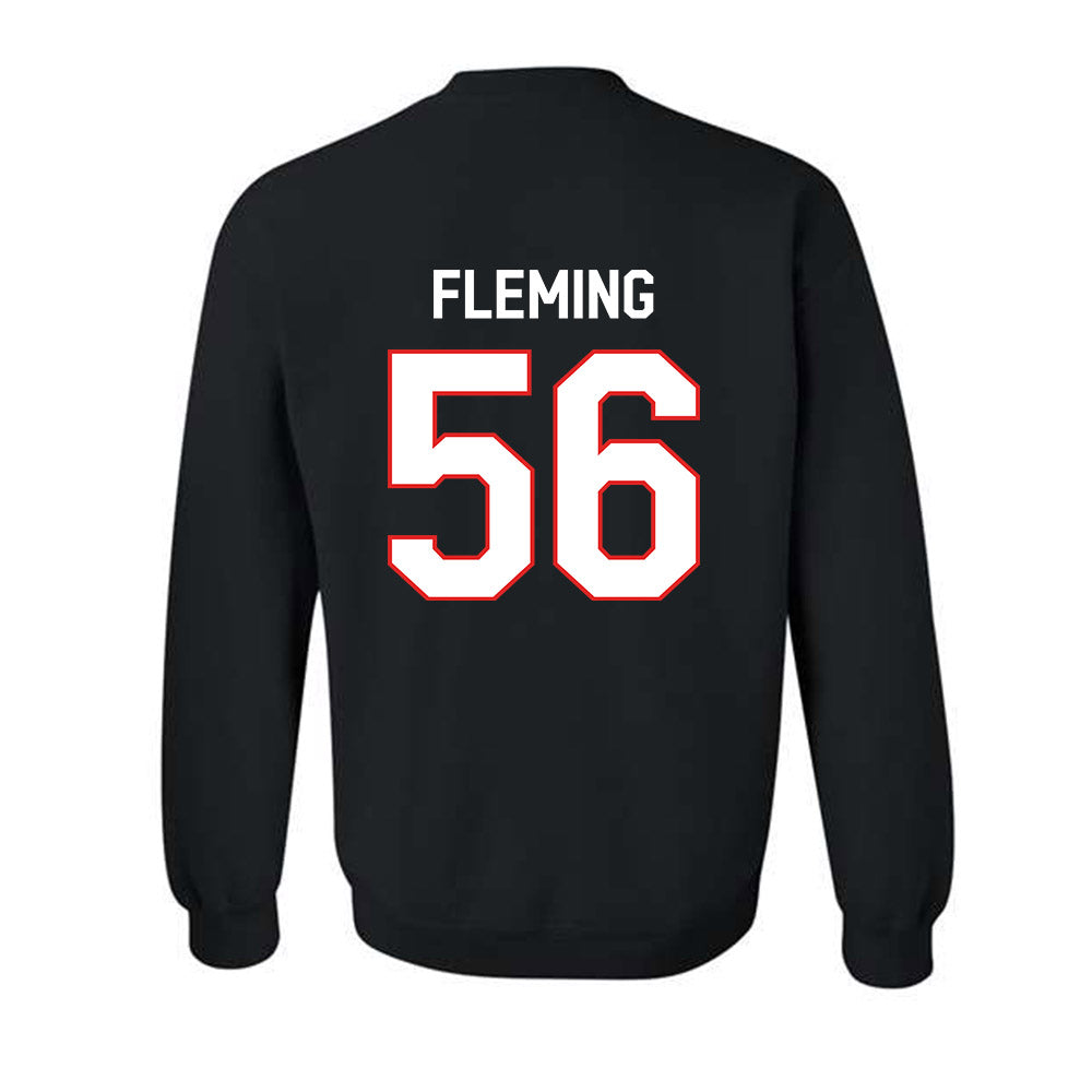 Texas Tech - NCAA Football : Amarie Fleming - Classic Shersey Crewneck Sweatshirt-1