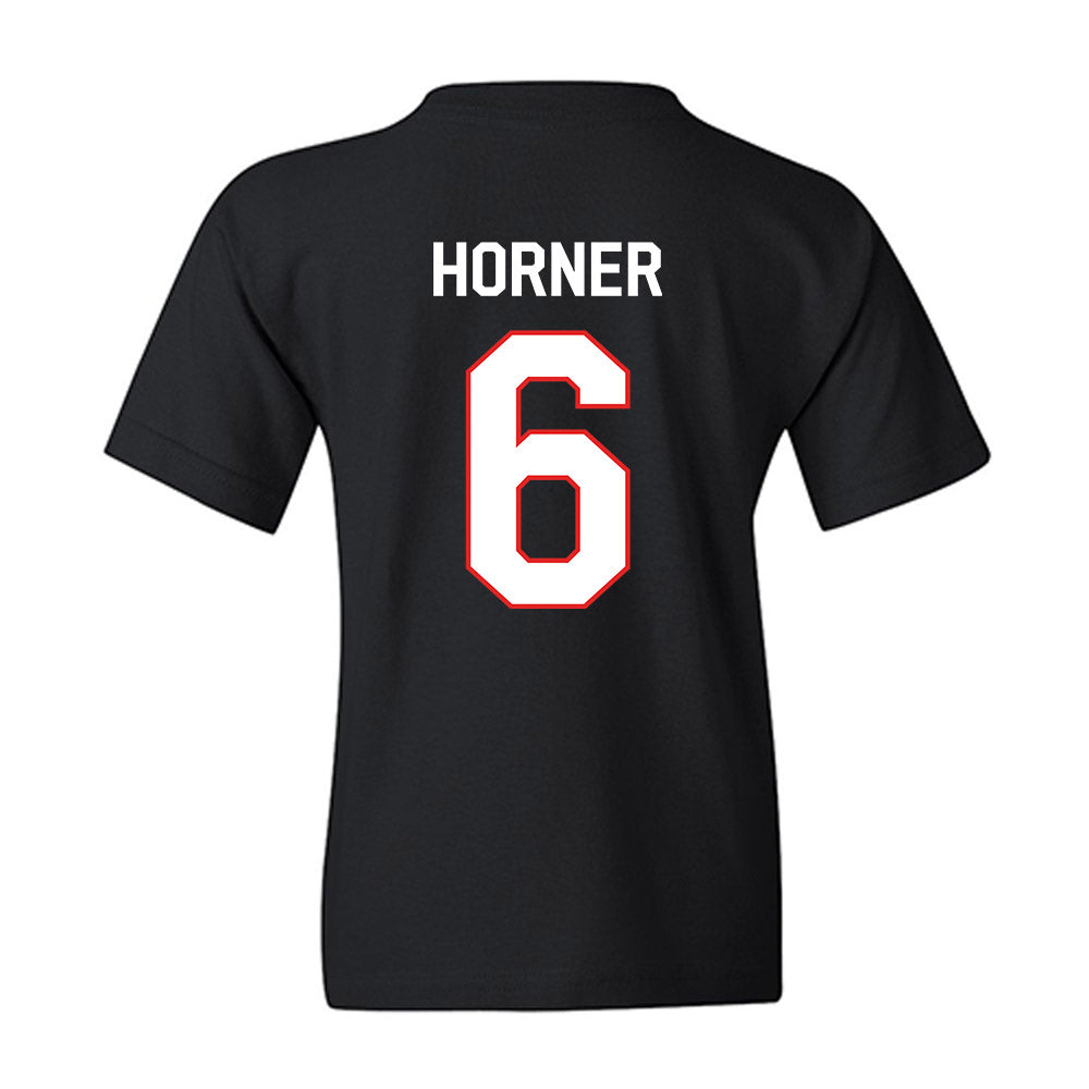 Texas Tech - NCAA Men's Basketball : Leon Horner - Classic Shersey Youth T-Shirt-1