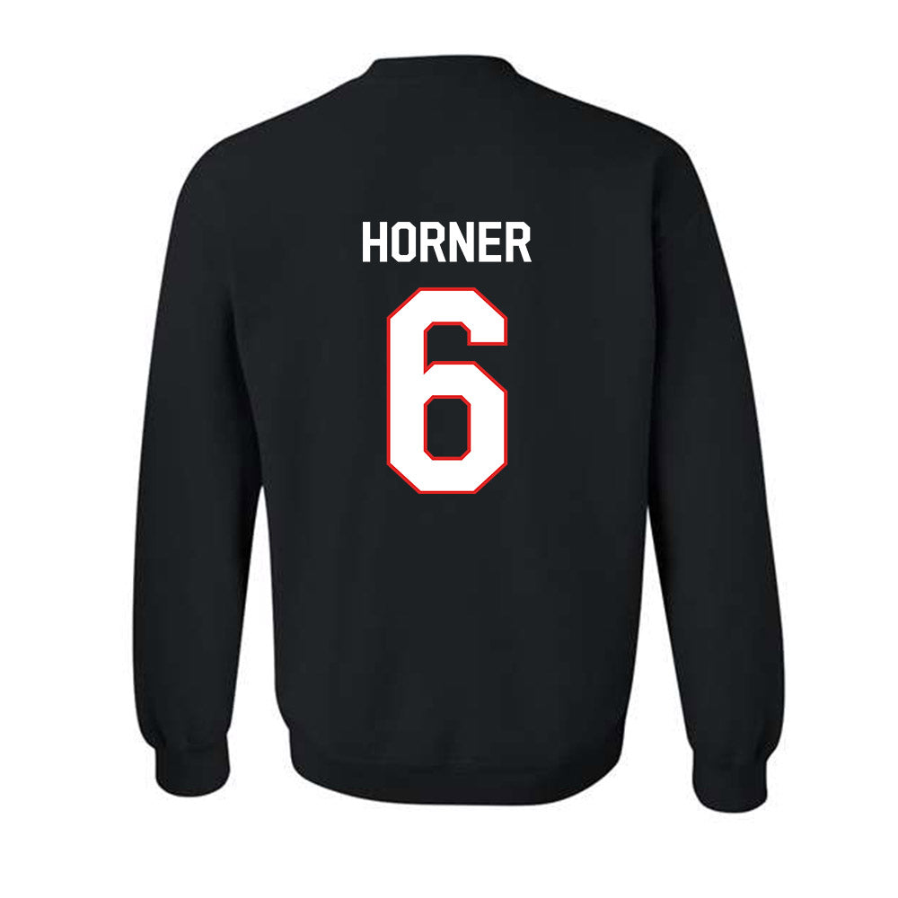 Texas Tech - NCAA Men's Basketball : Leon Horner - Classic Shersey Crewneck Sweatshirt-1