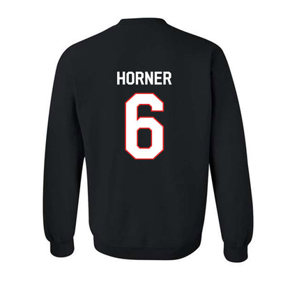 Texas Tech - NCAA Men's Basketball : Leon Horner - Classic Shersey Crewneck Sweatshirt-1
