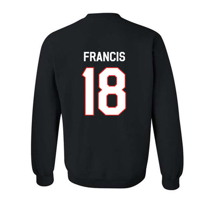 Texas Tech - NCAA Football : Kirk Francis - Classic Shersey Crewneck Sweatshirt-1
