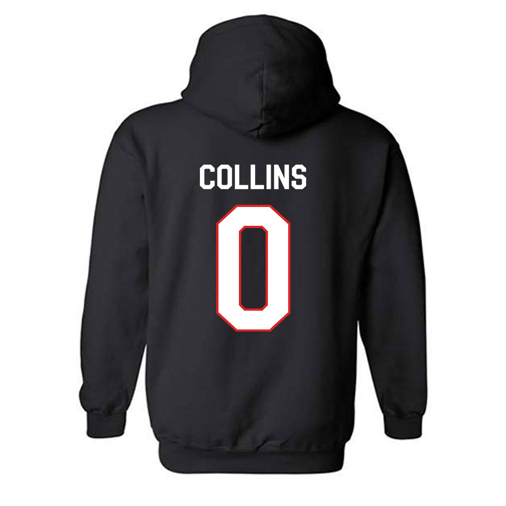 Texas Tech - NCAA Women's Basketball : Snudda Collins - Classic Shersey Hooded Sweatshirt-1