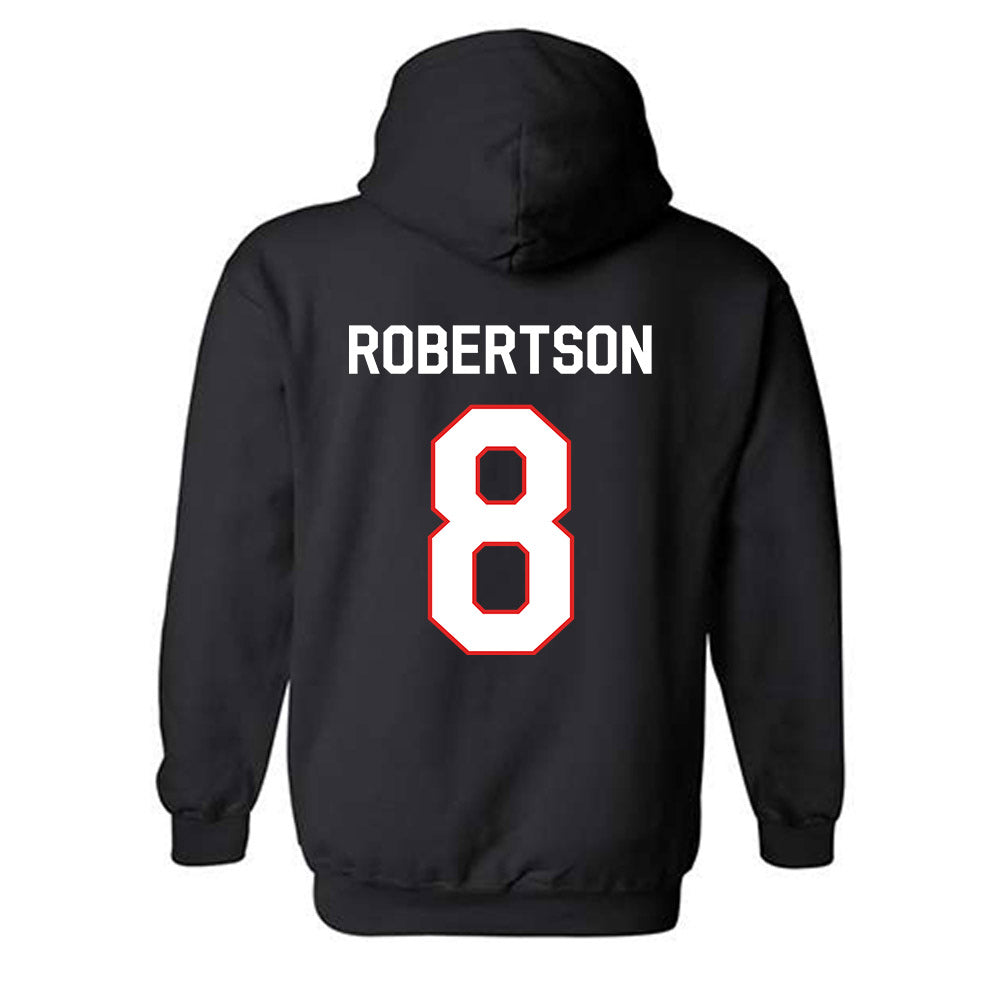 Texas Tech - NCAA Women's Volleyball : Kayla Robertson - Classic Shersey Hooded Sweatshirt-1