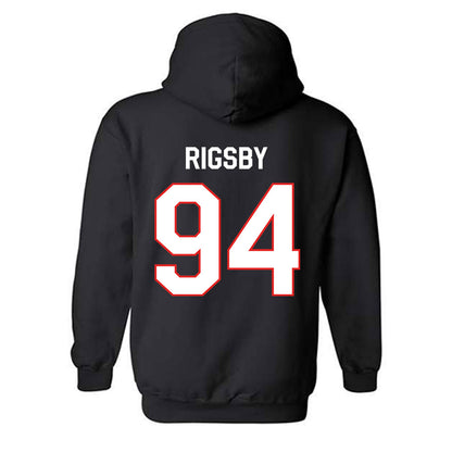 Texas Tech - NCAA Football : Braylon Rigsby - Classic Shersey Hooded Sweatshirt-1
