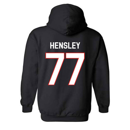 Texas Tech - NCAA Softball : Timber Hensley - Classic Shersey Hooded Sweatshirt-1