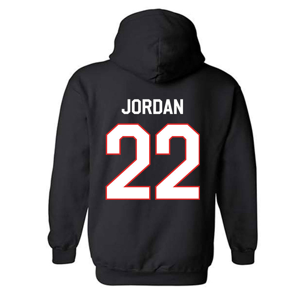 Texas Tech - NCAA Women's Volleyball : Faith Jordan - Classic Shersey Hooded Sweatshirt-1