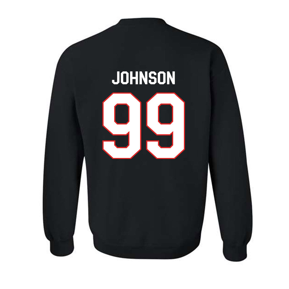 Texas Tech - NCAA Football : JoJo Johnson - Classic Shersey Crewneck Sweatshirt-1