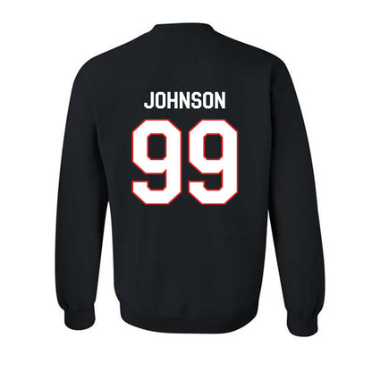 Texas Tech - NCAA Football : JoJo Johnson - Classic Shersey Crewneck Sweatshirt-1