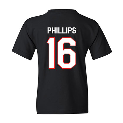 Texas Tech - NCAA Football : Holden Phillips - Classic Shersey Youth T-Shirt-1