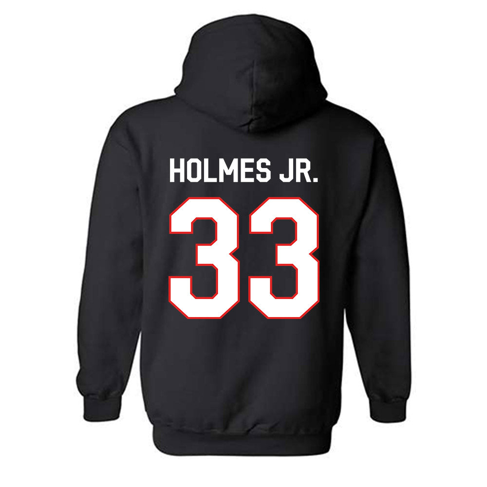 Texas Tech - NCAA Football : A.J. Holmes Jr. - Classic Shersey Hooded Sweatshirt-1