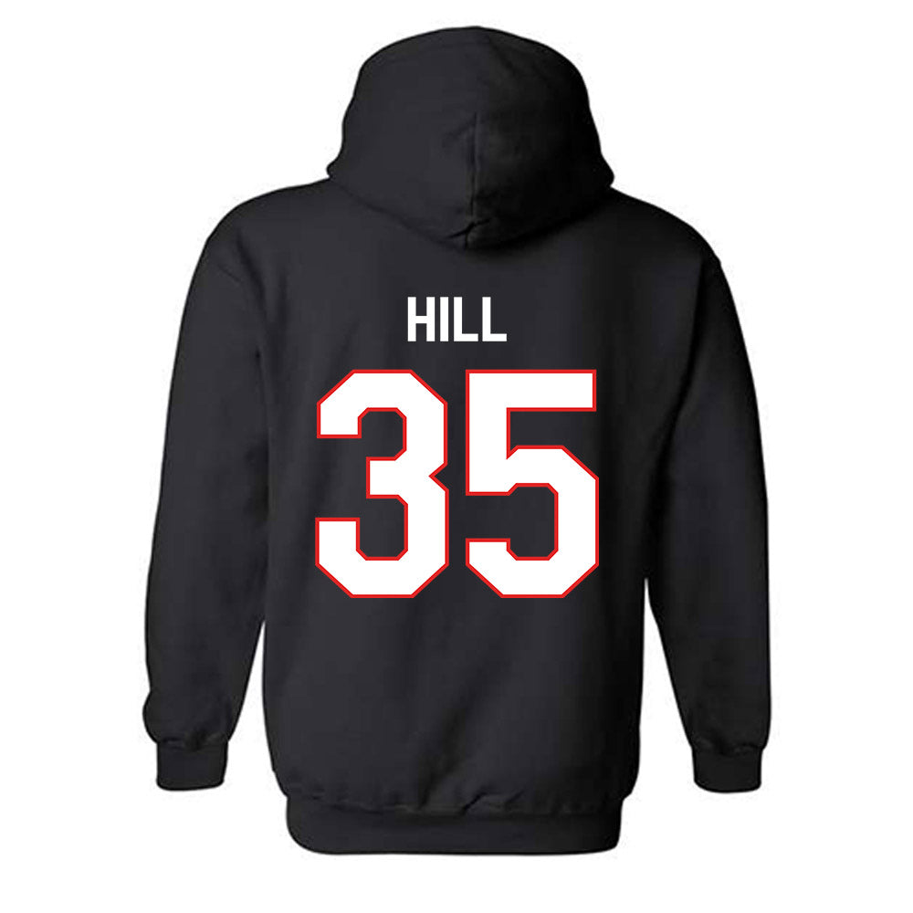 Texas Tech - NCAA Football : Adam Hill - Classic Shersey Hooded Sweatshirt-1