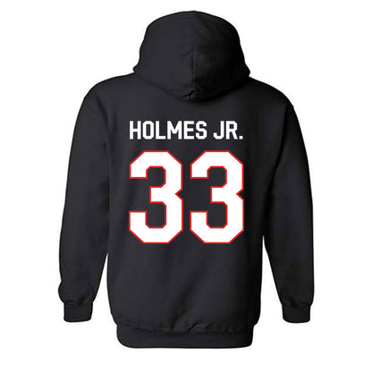 Texas Tech - NCAA Football : A.J. Holmes Jr. - Classic Shersey Hooded Sweatshirt-1